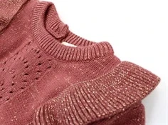 En Fant pullover withered rose glitter